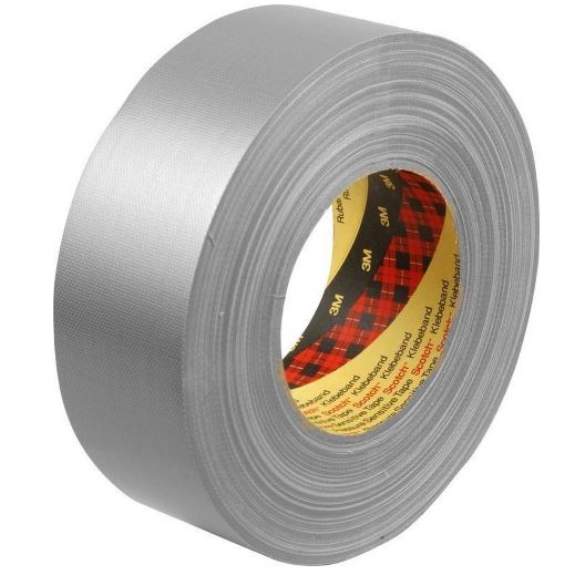 10343207 3M 389 LINNEN DUCT TAPE GRIJS 38950S, 1 ROL A 50 METER