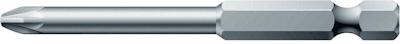 WERA bits voor KK schroeven PZ 1/4'' 70mm taaihard