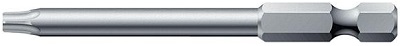 WERA bits bin.Torx schroeven 1/4'' 70mm taaihard