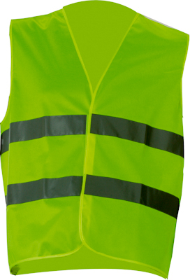 10254009 OXXA VERKEERSVEST REFLRCT 0115, FLUOR GEEL, MT L/XL