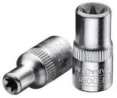 GEDORE schroefbits 1/4'' voor bui. Torx-schroeven
