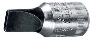 GEDORE schroefbits 1/4'' voor sleufschroeven