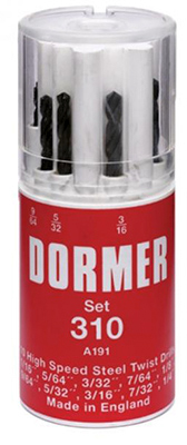 10753980 DORMER HSS KORTE SPIRB.CIL.SET A191-31M