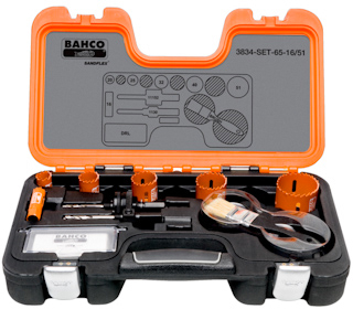 BAHCO gatzagenset 3834-SET-65-16/51