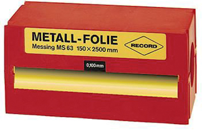 10399779 RECORD ROL STAALFOLIE RVS- 0.025MM