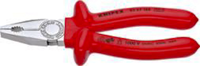 VDE-combinatietang Knipex, bekleed met kunststof