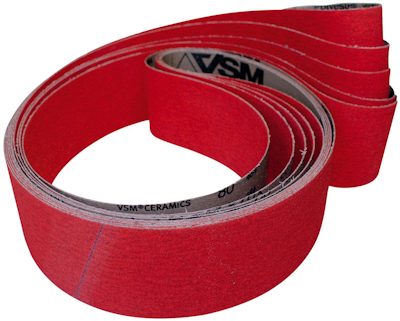 VSM textielschuurband, 13x357mm keramische korrel