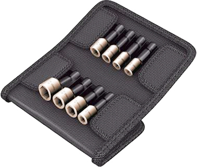 WERA dopsleutelbitsets met magneet 1/4''