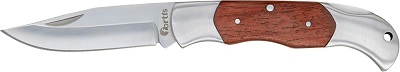 10992651 FORTIS WERKMES HOUT IN LEREN ETUI 175MM 73251015