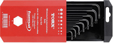 FORMAT TORX-haakse inbussleutelset cassette