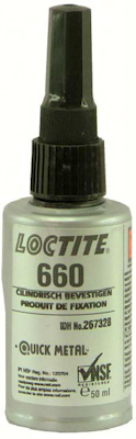 LOCTITE cil.borging 660 Quick Metal