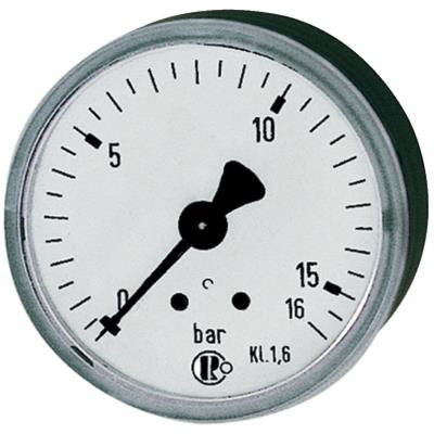 Riegler Manometer 110.35-K Kunststoff G 1/8 unten 0-10bar 40mm 10bar 